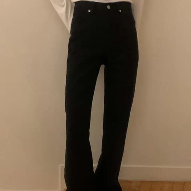 프렌치오브 블랙 부츠컷