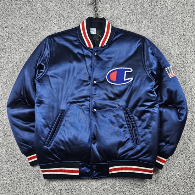 챔피온 스타디움 새틴 베이스볼 스타장 자켓 ( M ) / 10042