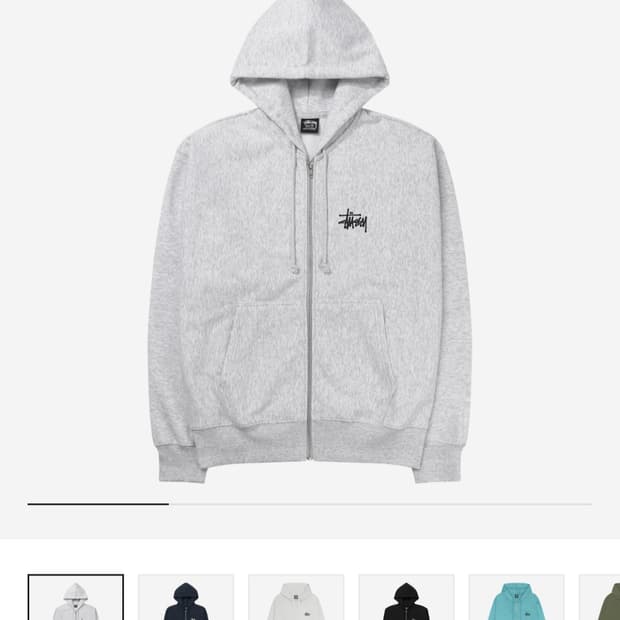 스투시 후드직업