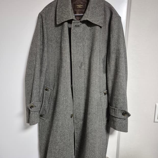 헤링본 클레식 코트