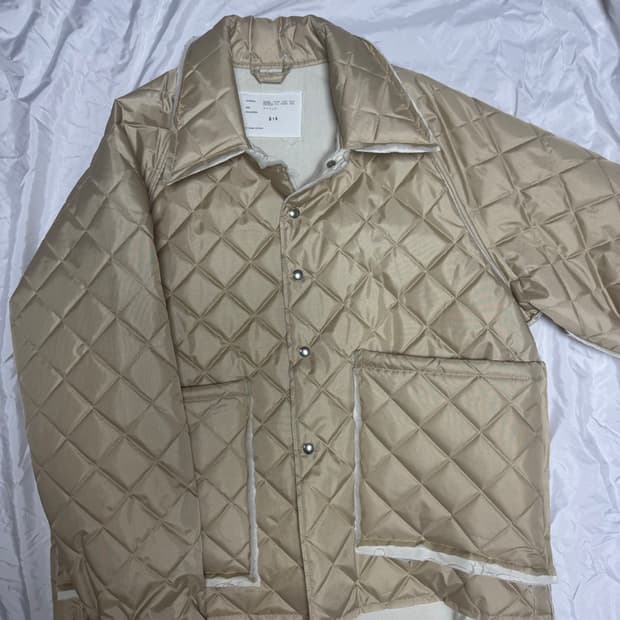 카미엘 포트젠스 패치포켓 퀄팅자켓 