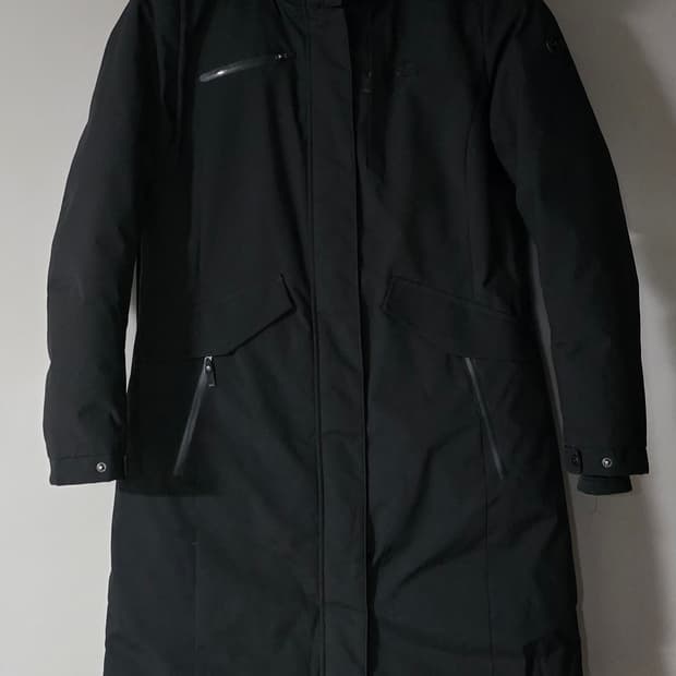 네파 여성 구스다운 롱패딩.  싸이즈95