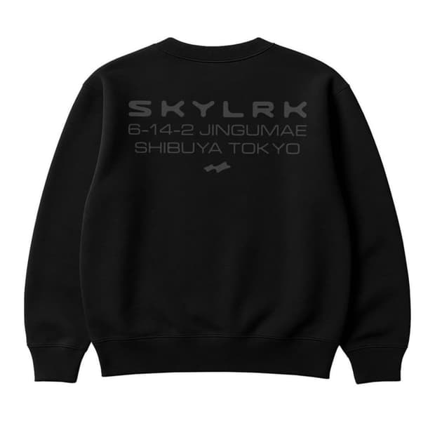 SKYLRK 도쿄 팝업 크루넥 Tokyo Pop-up Crewneck 