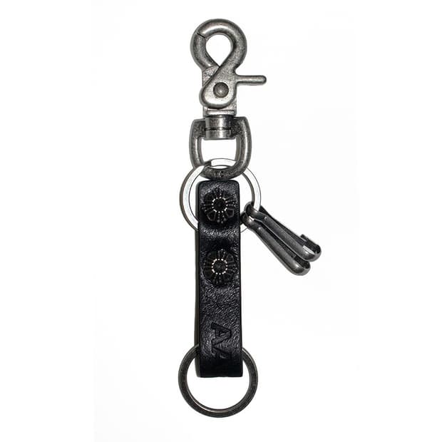 Studded Leather Keyring 아캄 레더 키링