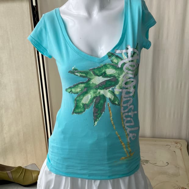 mint printing short half t-shirt