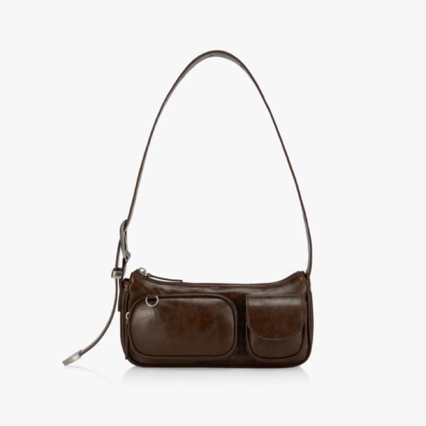 파인드카푸어 벨티 포켓백 브라운