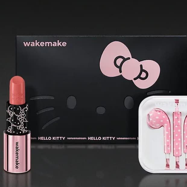 [미개봉] 웨이크메이크 헬로키티 이어폰 세트
