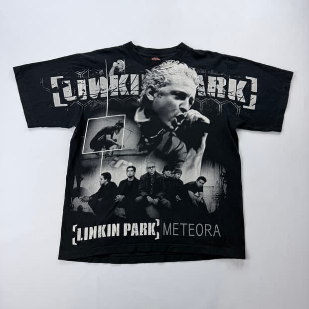 린킨파크 METEORA 프린팅 락 티셔츠