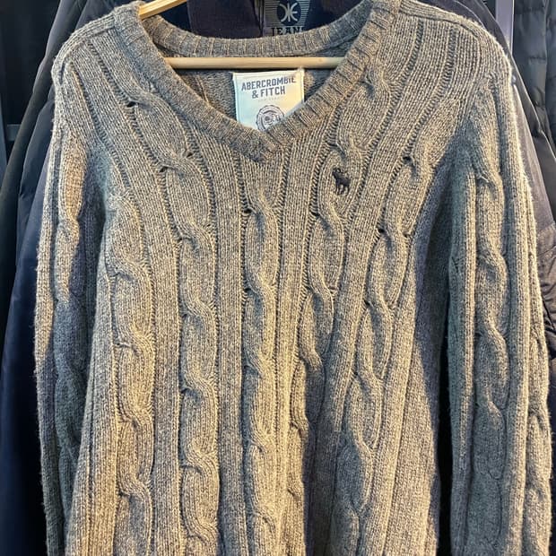 아베크롬비 여성 꽈베기니트 l