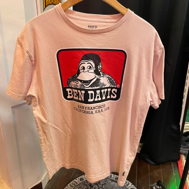 벤데이비스 연핑크 반팔티