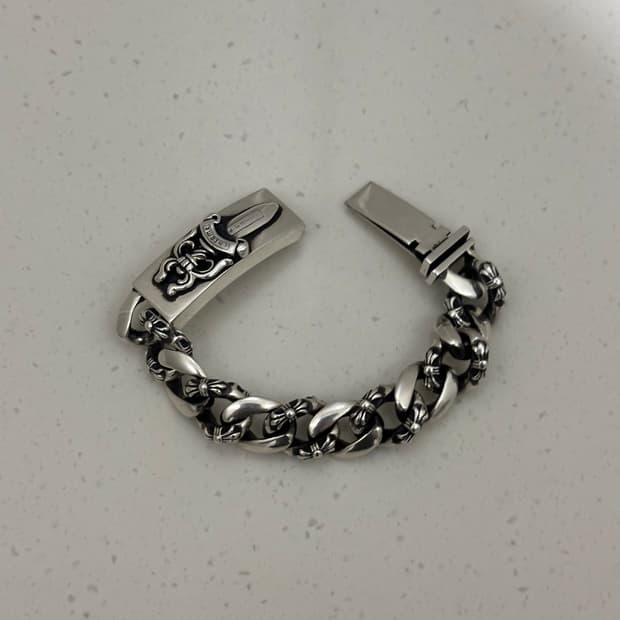 크롬하츠 ID 대거 펜시 브레이슬릿 팔찌 풀구성 정품