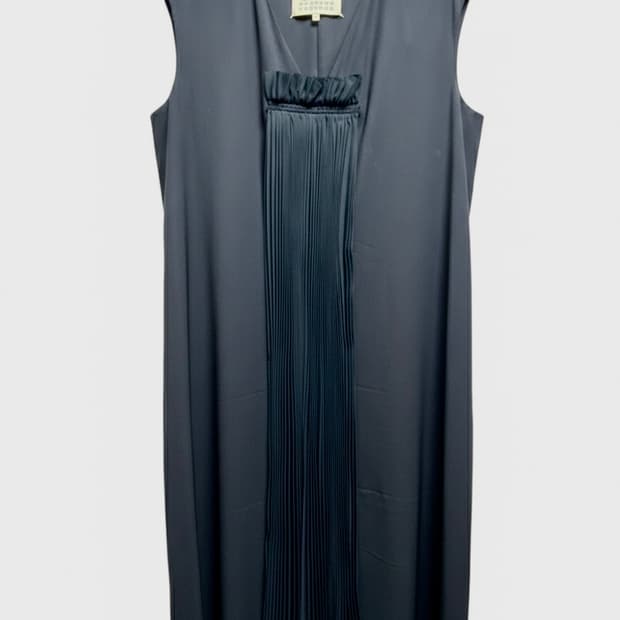 [정품/1회착용] 메종 마르지엘라 이태리제 플리츠 미디 원피스 (66)