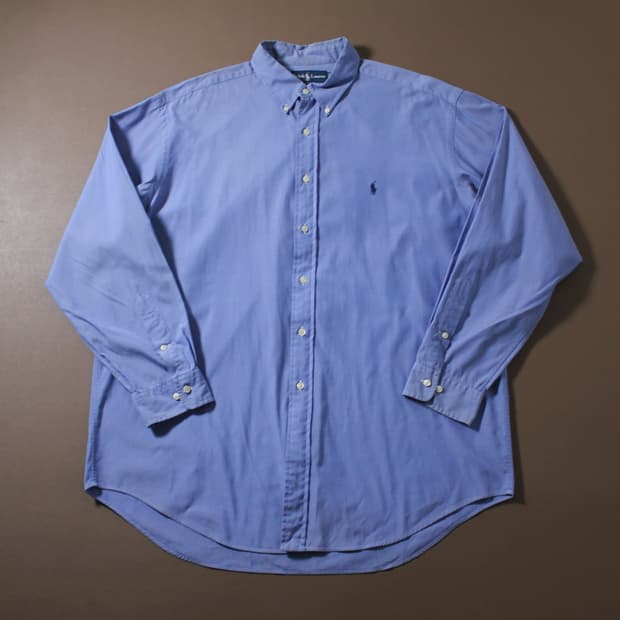 Polo 폴로 랄프로렌 블루 옥스포드 셔츠 