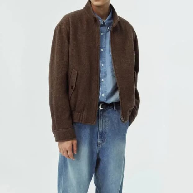 24fw 블랭크룸 해링턴 울 자켓