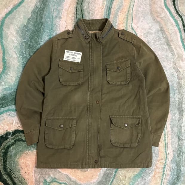 빈티지 밀리터리 필드 자켓