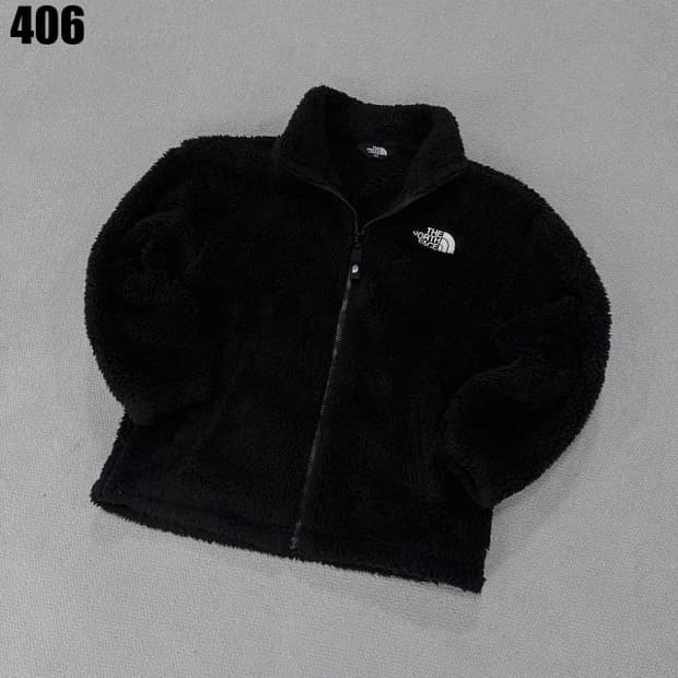 노스페이스 블랙 뽀글이 아동 