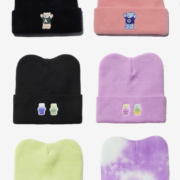 어피스오브케이크 곰돌이 비니