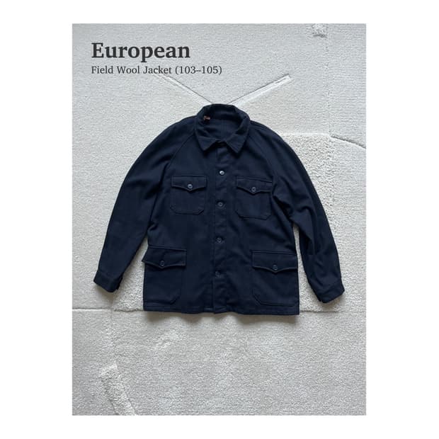 유로피안 프렌치 시빌리언 울 자켓 (103-105)