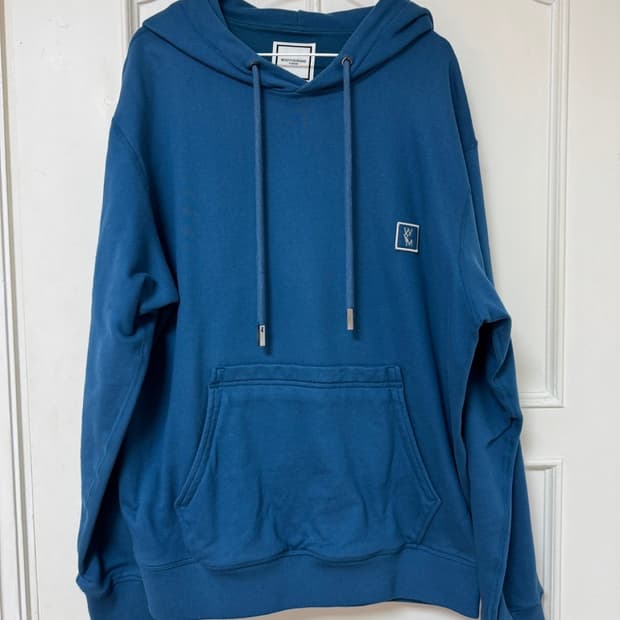 (46) 우영미 백로고 후드티