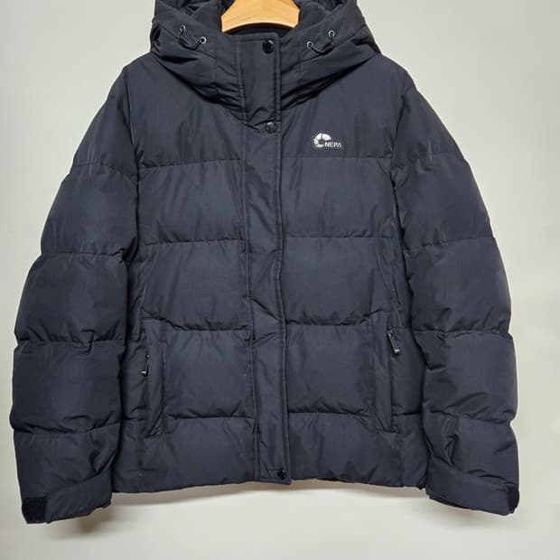 네파 NEPA 블랙 덕다운 패딩 점퍼  남녀공용 100