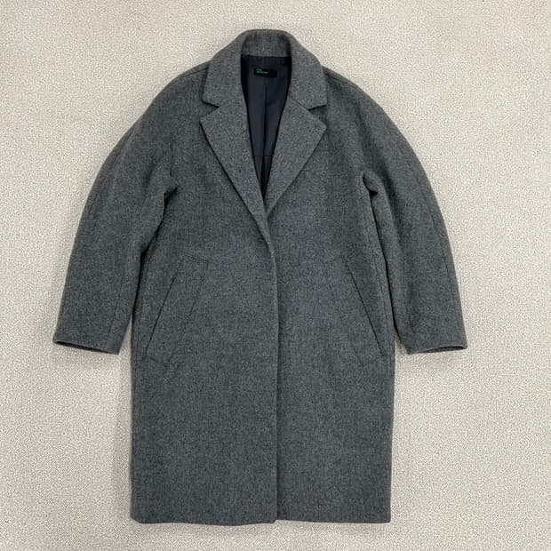 42 베네통 울 롱코트 자켓 0203M1
