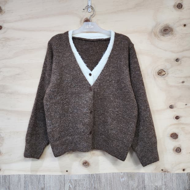 355) 여성 레이어드st 가디건