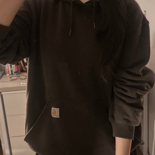 칼하트 후드티 브라운 M