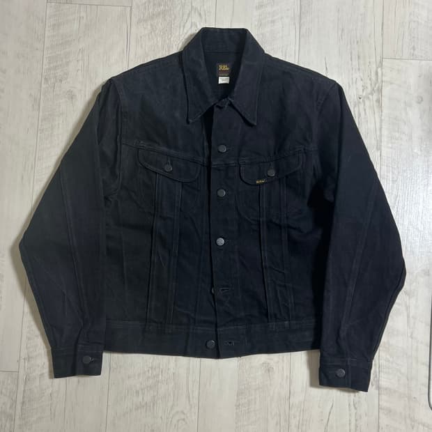 RRL LOT 271 블랙 데님 자켓 멕시코산 구형 M
