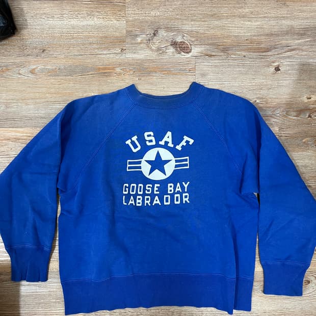 리얼맥코이 구맥코이 usaf 스웻셔츠 맨투맨