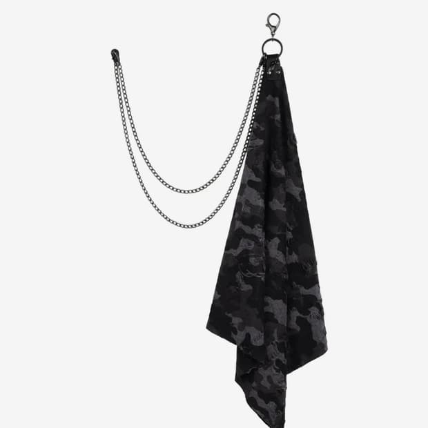 비긴202 카모 반다나 더블 체인 (반다나 X)