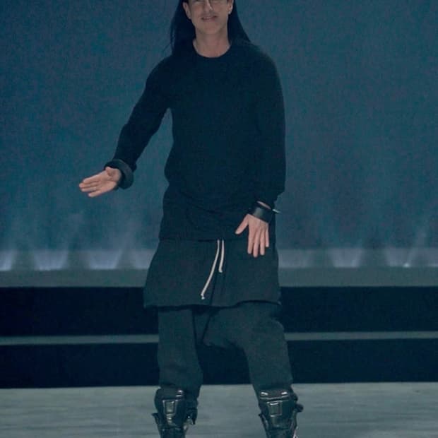 Rick Owens DRKSHDW Layered Skirt Pants