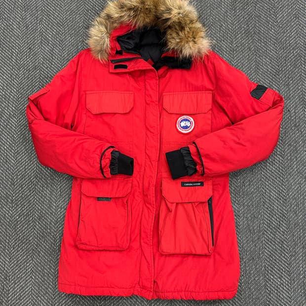 캐나다구스 익스페디션 파카 레드