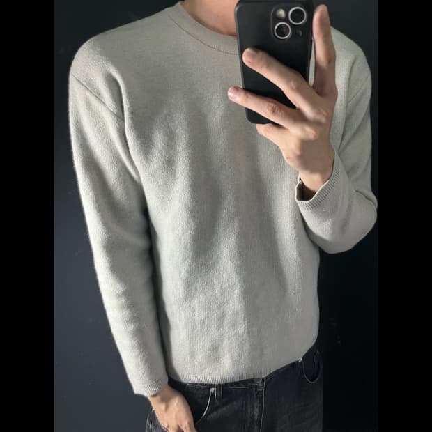 COOR 쿠어 캐시미어 울 니트