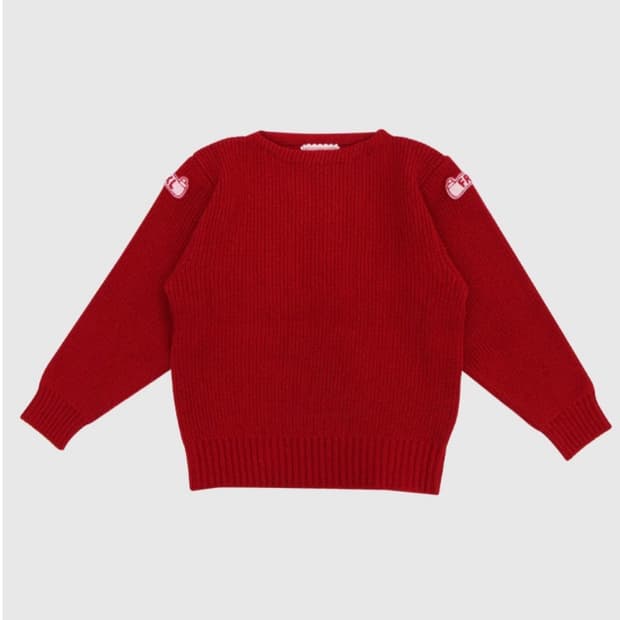 프레클 벌키 니트 레드