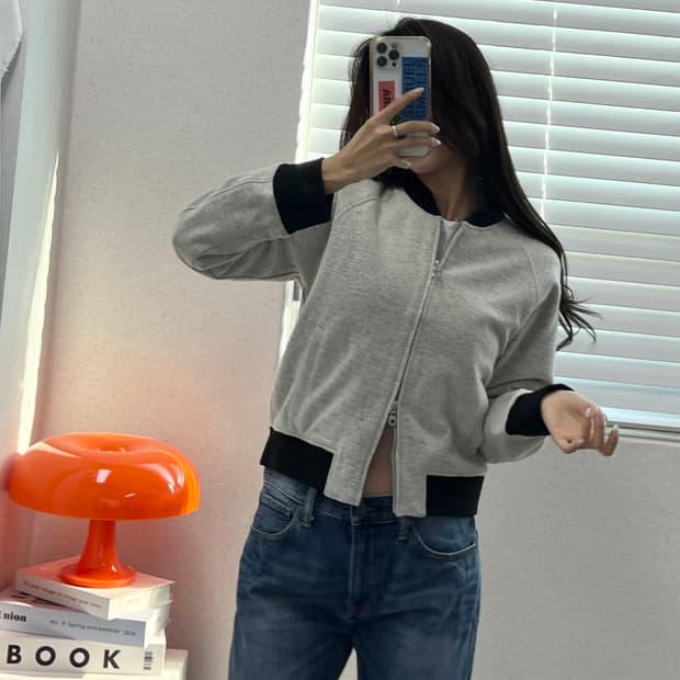 (WOMEN)NONE 스타디움 자켓-M1358