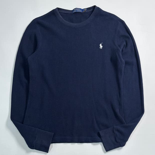 폴로 랄프로렌 네이비 와플 티   - Price : ₩ 32,000  -
