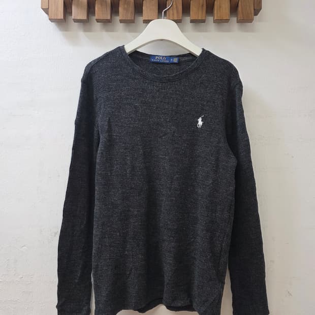 POLO RALPH LAUREN 폴로랄프로렌 와플 니트 티셔츠