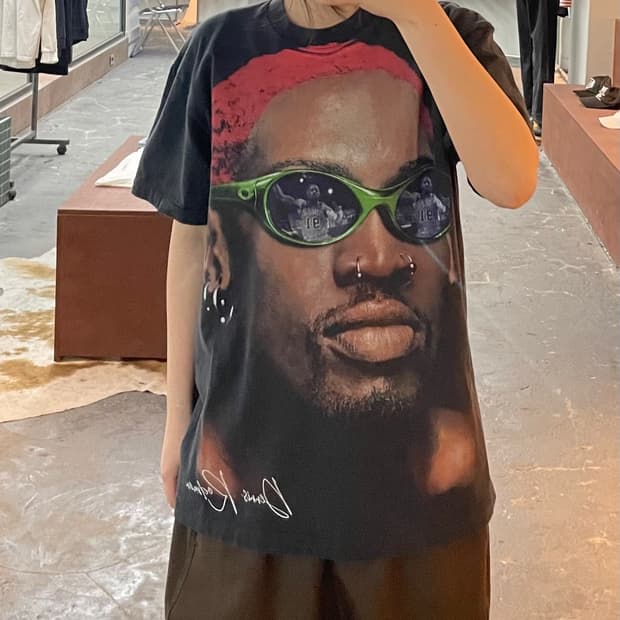 빈티지 불스 테니스 로드맨 반팔 H2534