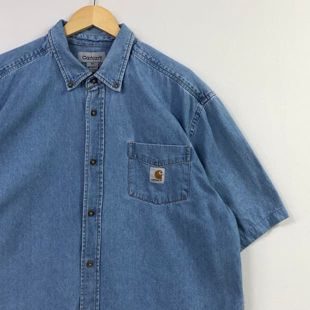 XL 칼하트 데님 셔츠