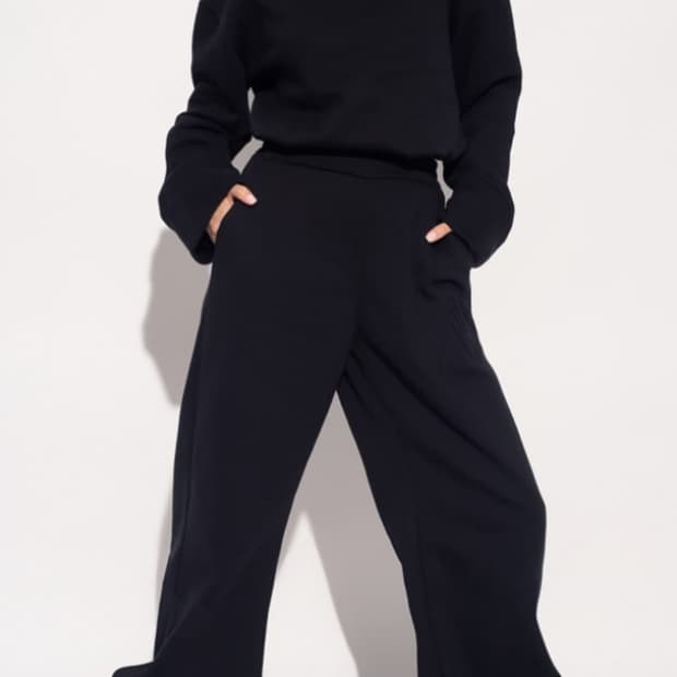 The attico 스웻 팬츠 44 블랙