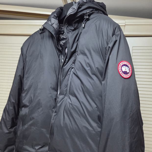 L (새상품) 25FW 캐나다구스 롯지 후디