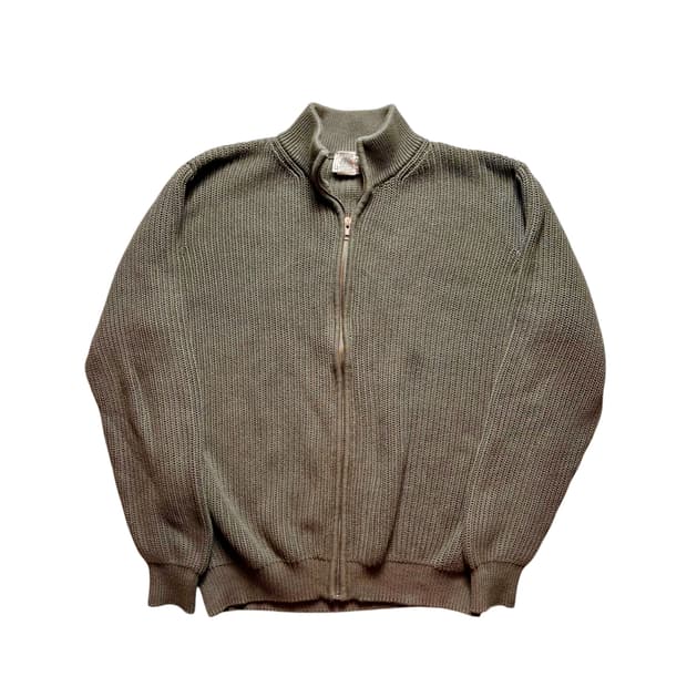 엘엘빈 니트 집업