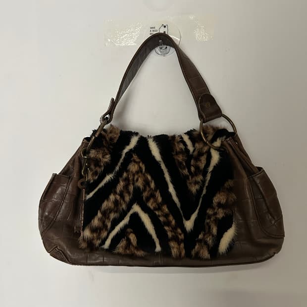 y2k fur bag 