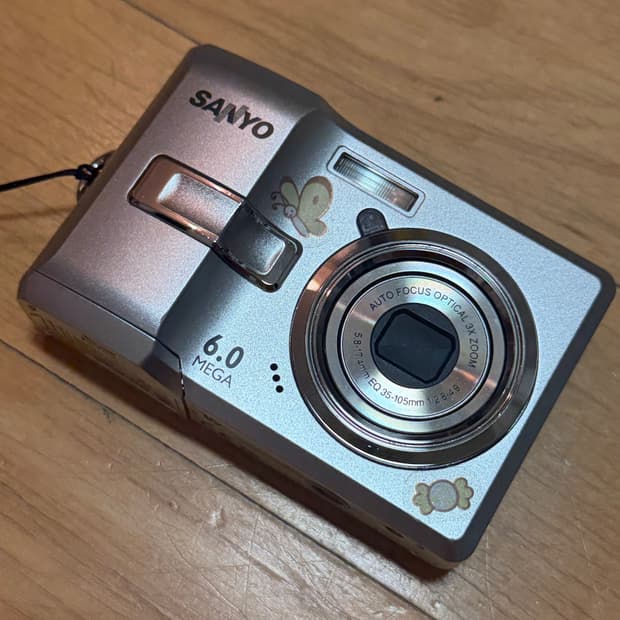 산요 sanyo S650 빈티지 디카