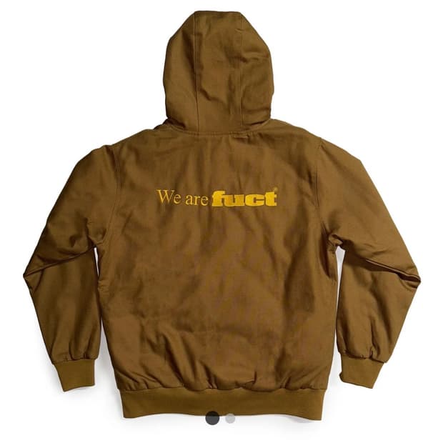 [새상품] FUCT 퍽트 캔버스 워크 자켓 S