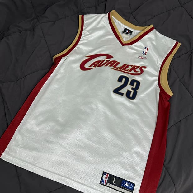 리복 NBA 클리블랜드  르브론 농구 져지 라지 