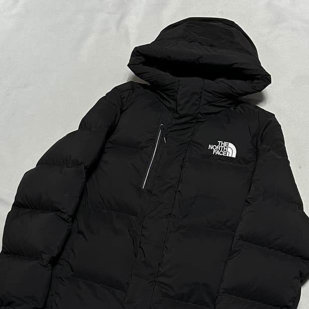 95 노스페이스 구스다운 블랙 롱패딩