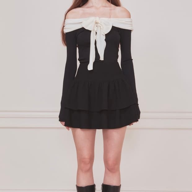 낫유어로즈 블레어 탑 리리 스커트 