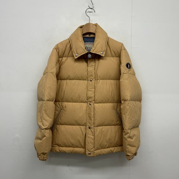 80s 아식스 몽클레어 베이지 패딩