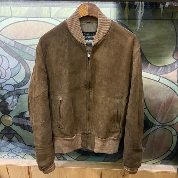 80's~90's vintage suede jacket